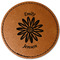 Daisies Leatherette Patches - Round