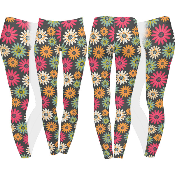 Daisies Leggings Turn Around - Apvl
