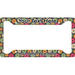 Daisies License Plate Frame - Style A (Personalized)