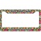 Daisies License Plate Frame Wide