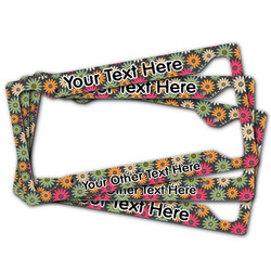 Daisies License Plate Frame (Personalized)