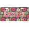 Daisies Front License Plate (Personalized)