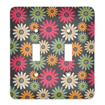 Daisies Light Switch Cover (2 Toggle Plate)