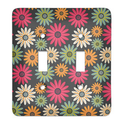 Daisies Light Switch Cover (2 Toggle Plate)
