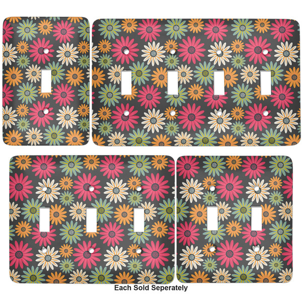 Daisies Light Switch Covers all sizes