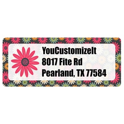 Daisies Return Address Labels (Personalized)