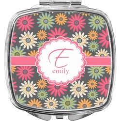 Daisies Compact Makeup Mirror (Personalized)