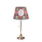 Daisies Poly Film Empire Lampshade - On Stand