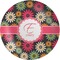 Daisies Melamine Plate (Personalized)
