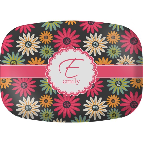 Custom Daisies Melamine Platter (Personalized)