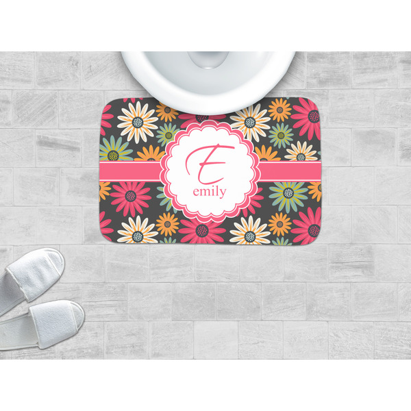 Daisies Memory Foam Bath Mat - LIFESTYLE