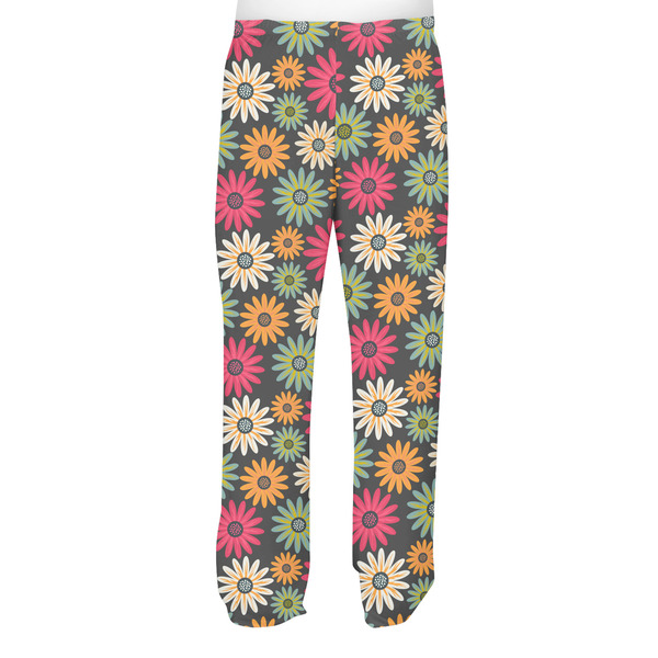 Daisies Men's Pjs Back - on model