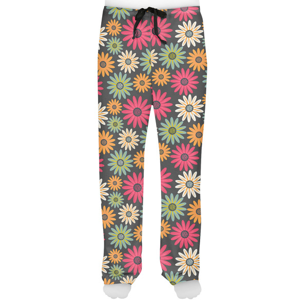 Daisies Men's Pjs Front - on model