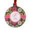 Daisies Metal Ball Ornament - Front