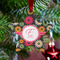 Daisies Metal Star Ornament - Lifestyle