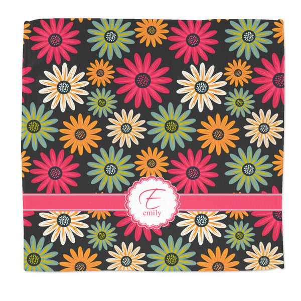 Custom Daisies Microfiber Dish Rag (Personalized)