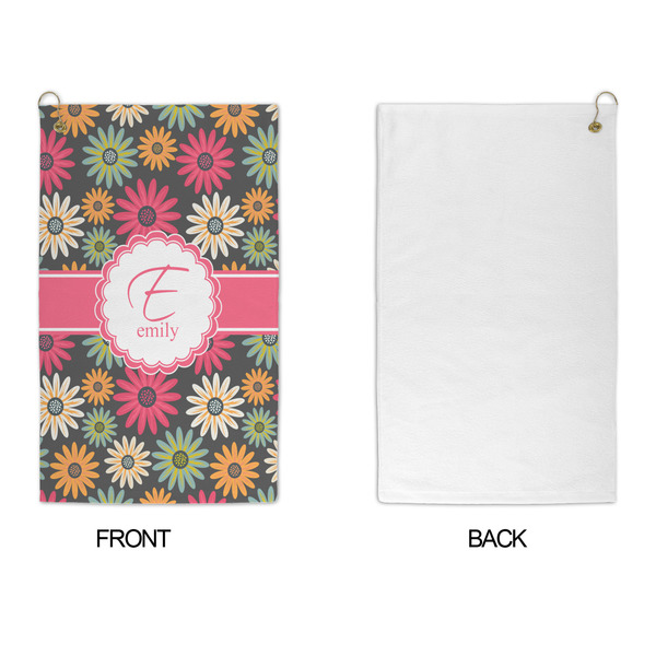 Daisies Microfiber Golf Towels - APPROVAL