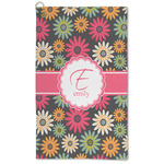 Daisies Microfiber Golf Towel (Personalized)