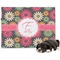 Daisies Dog Blanket - Large (Personalized)