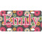 Daisies Mini / Bicycle License Plate (4 Holes) (Personalized)
