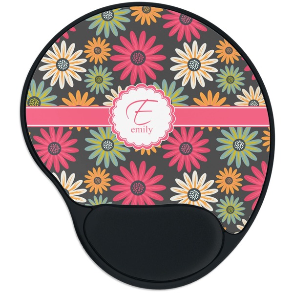 Custom Daisies Mouse Pad with Wrist Support