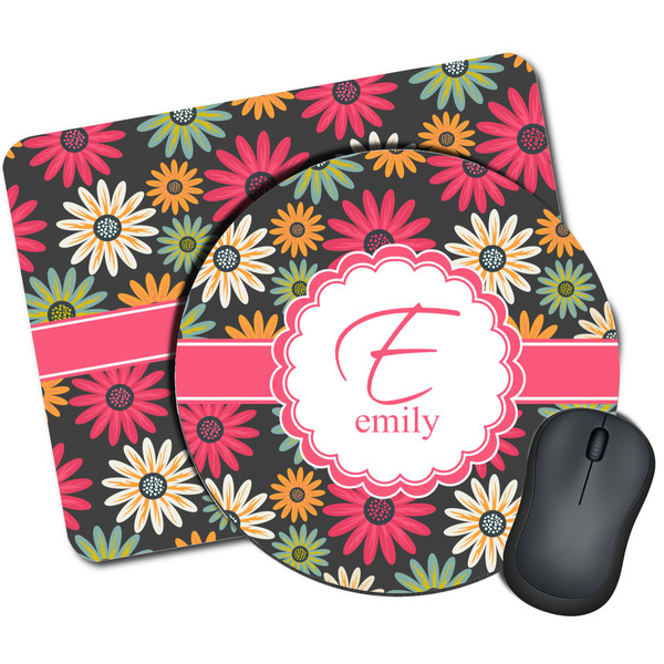 Custom Daisies Mouse Pad (Personalized)