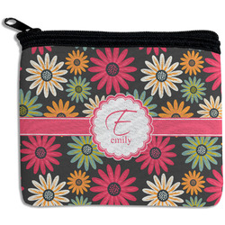 Daisies Rectangular Coin Purse (Personalized)