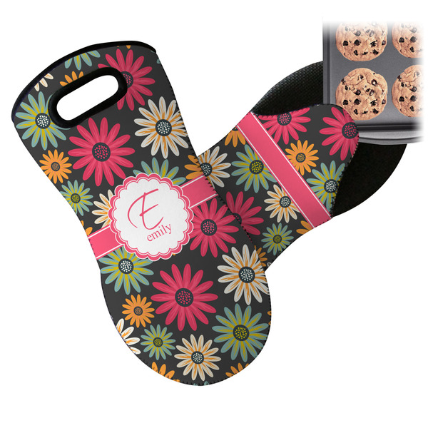 Daisies Neoprene Oven Mitt