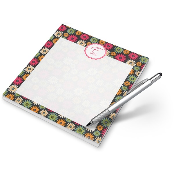 Custom Daisies Notepad (Personalized)