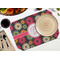Daisies Octagon Placemat - Single front (LIFESTYLE) Flatlay