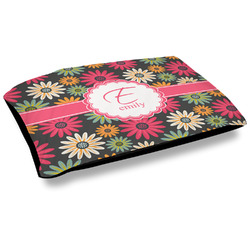 Daisies Dog Bed w/ Name and Initial