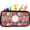 Daisies Neoprene Pencil Case - Small w/ Name and Initial