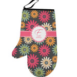 Daisies Left Oven Mitt (Personalized)