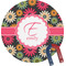 Daisies Round Fridge Magnet (Personalized)