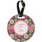 Daisies Personalized Round Luggage Tag
