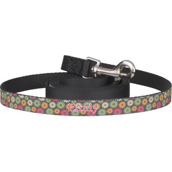 Daisies Dog Leash (Personalized)