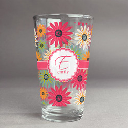 Daisies Pint Glass - Full Print (Personalized)