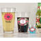 Daisies Pint Glass - Two Content - In Context