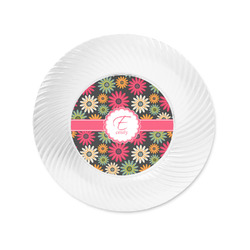 Daisies Plastic Party Appetizer & Dessert Plates - 6" (Personalized)