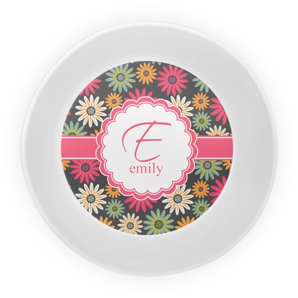 Daisies Melamine Bowl - Center