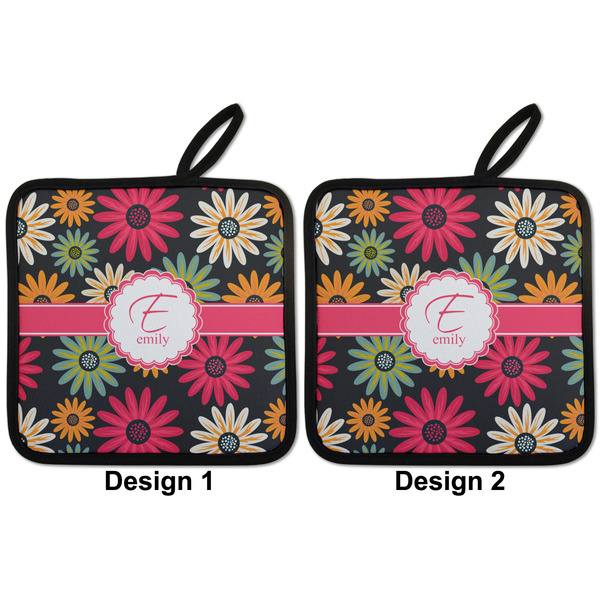 Daisies Pot Holders - Set of 2 APPROVAL
