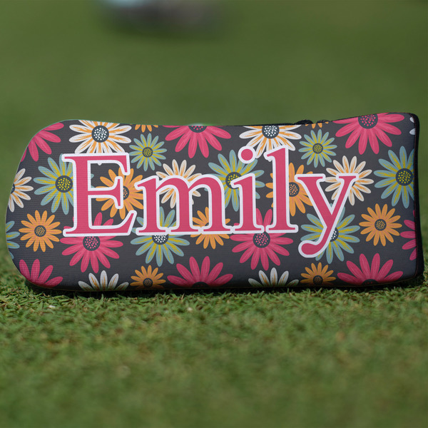 Custom Daisies Blade Putter Cover (Personalized)
