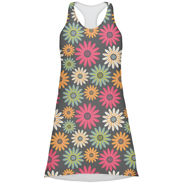 Custom Daisies Racerback Dress - X Small
