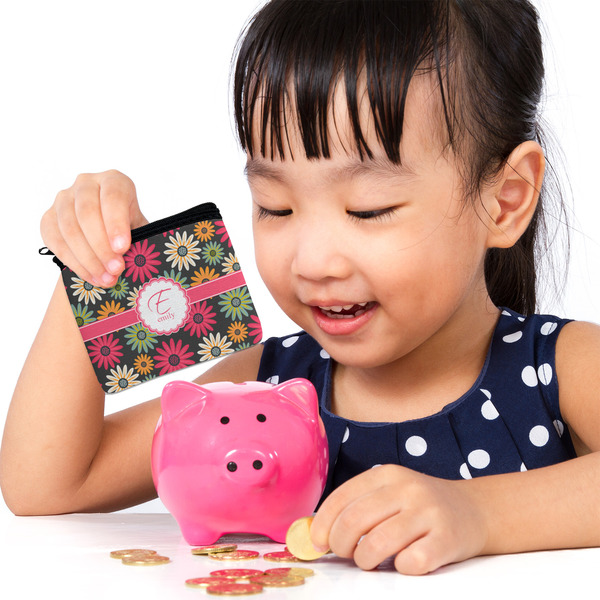 Daisies Rectangular Coin Purses - LIFESTYLE (child)