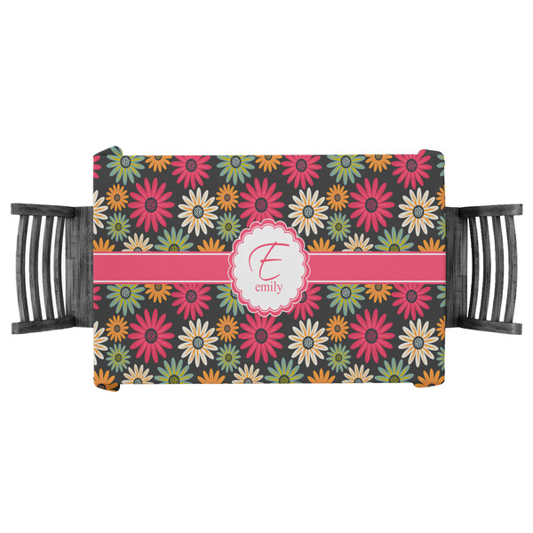 Custom Daisies Tablecloth - 58"x58" (Personalized)
