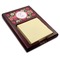 Daisies Red Mahogany Sticky Note Holder (Personalized)