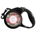 Daisies Retractable Dog Leash - Small (Personalized)