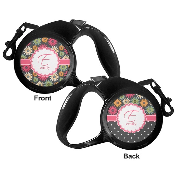 Daisies Retractable Dog Leash - Small - Apvl