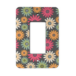 Daisies Rocker Style Light Switch Cover (Personalized)
