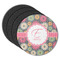 Daisies Round Coaster Rubber Back - Main